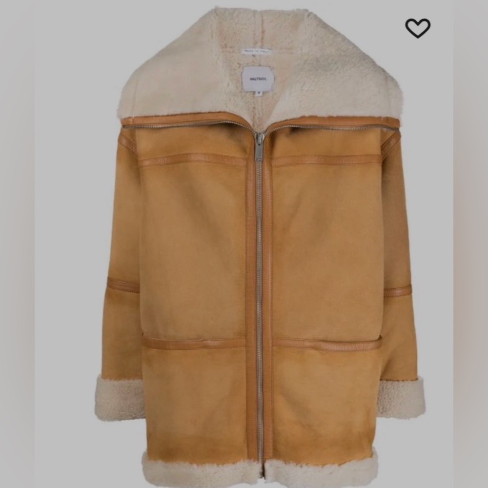 HALFBOY Shearling jacket - Picture 2 of 10
